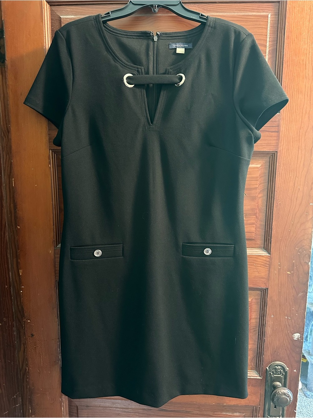 Tommy Hilfiger Black Short-Sleeve Dress